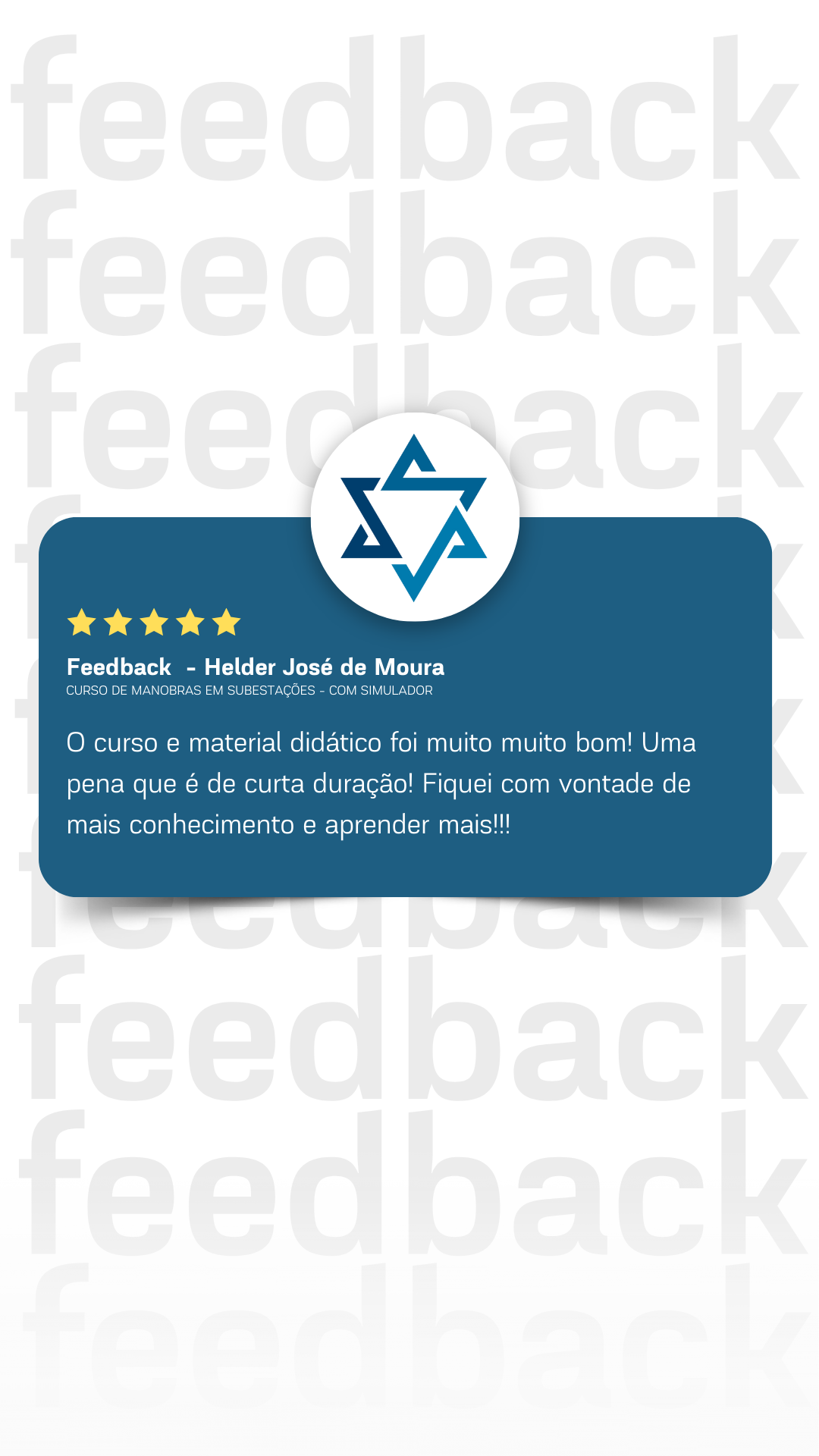 Feedback - Helder José de Moura